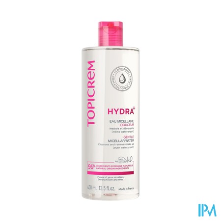 Topicrem Hydra+ Zacht Micellair Water 400ml