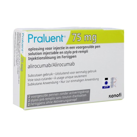 Praluent 75mg Opl Inj Voorgev.pen 2 X 75mg