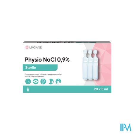 Livsane Nasal Physio Nacl 0,9% 20x5ml