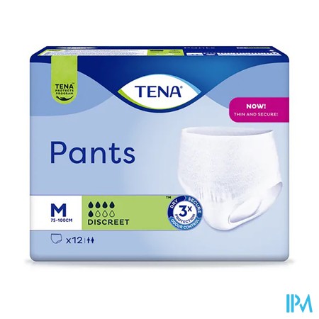 Tena Pants Discreet Medium 75-100cm 12 795732