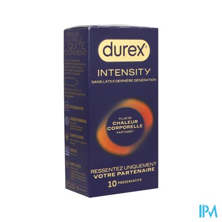 PRESERV DUREX INTENSITY S/LATEX 10
