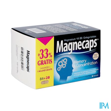 Magnecaps Memory & Concentration Caps 84+28 Grat.