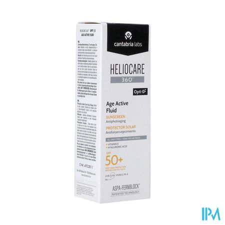 Heliocare 360° Age Active Fluid Ip50 Tube 50ml