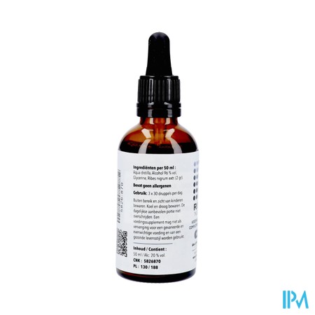 Ribes Nigrum Gouttes 50ml Pharmanutrics