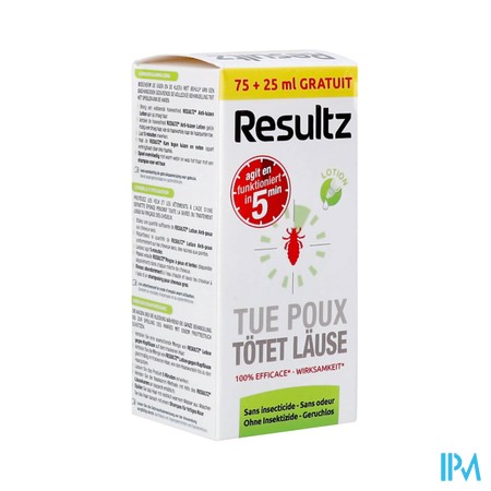 Resultz A/luizen Lotion 75ml+25ml Promo