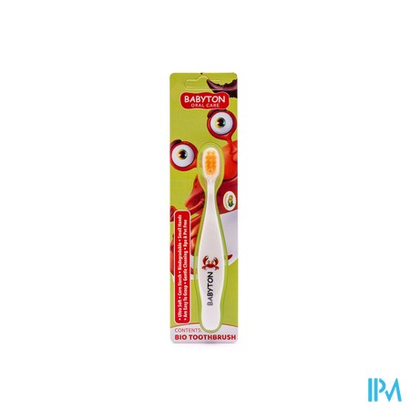 Babyton Bio Tandenborstel Krab Baby/kids