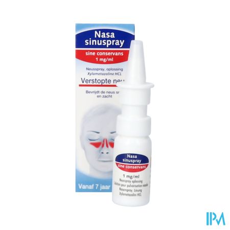 Nasasinuspray 1mg/ml Sine Cons. Neusverstop. 10ml