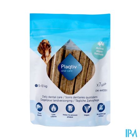 Plaqtiv+ Oral Care Honden S Gebitsver.kauwsticks 7