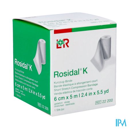 Rosidal K Bande Elast 6cmx5m 22200