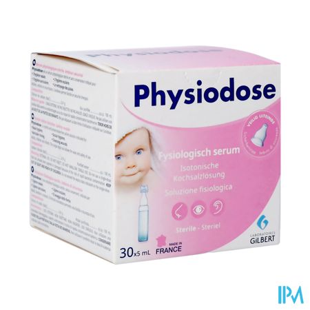 Physiodose Serum Fysio Ud Ster 30x5ml