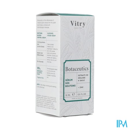 Vitry Sos Puistjes Serum 15ml