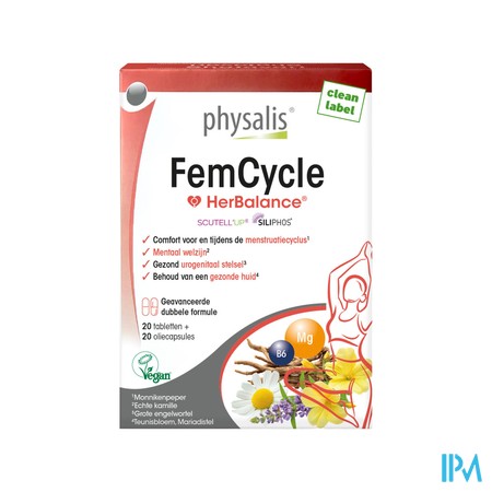 Physalis Femcycle Tabl 20 + Caps 20