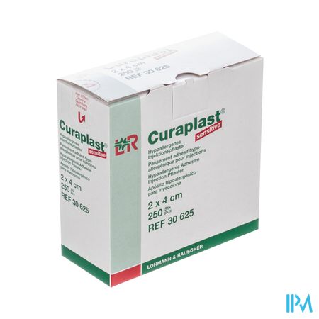 Curaplast Sensitiv Verb Adh 2x4cm 250 30625