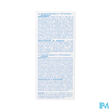 Curasept Ads/dna212 Mondspoeling Chx 0,12 200ml
