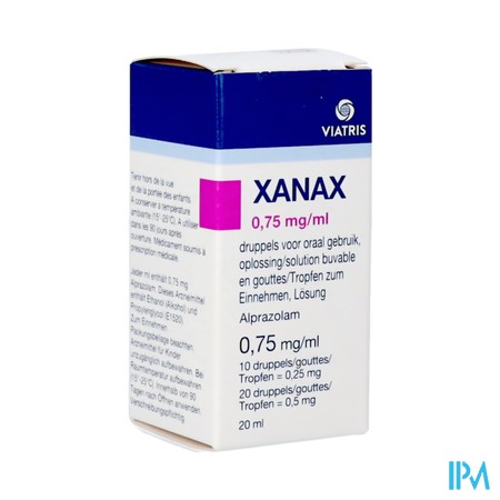 Xanax Gutt 0,75mg/ml 20ml