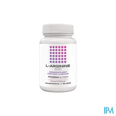 l Arginine 500 Caps 60 Pharmanutrics