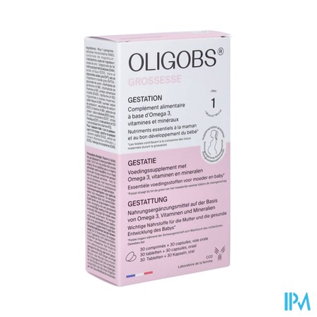 Oligobs Grossesse 1m Tabl 30 + Caps 30
