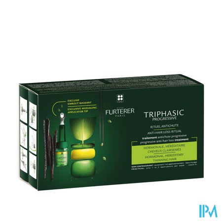 Furterer Triphasic Progres. Trait. A/chute 8x5,5ml