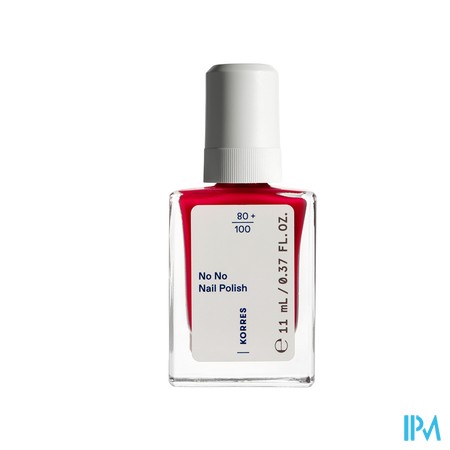 Korres Km No No Nail Polish 48 Coral Red 11ml