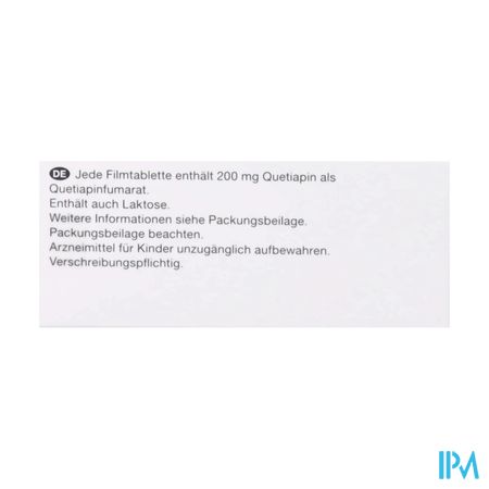 Quetiapine Viatris 200mg Comp Pell 100 2