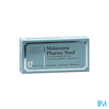 Melatonine Pharma Nord 3mg Filmomh Tabl 10