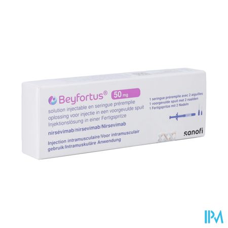 Beyfortus 50mg Opl. Inj. Voorgevulde Spuit