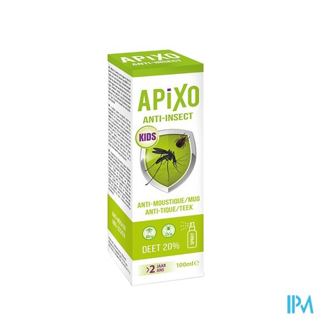 Apixo A/insect Deet 20% Kids Spray 100ml