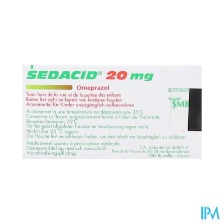 Sedacid 20mg Comp 56 X 20mg 1