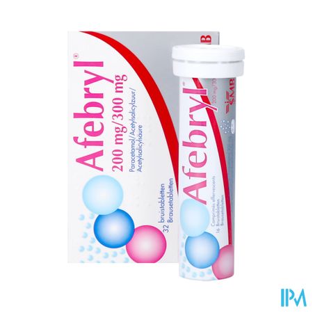 Afebryl 200mg/300mg Bruistabl 32 Nf