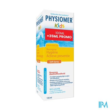 Physiomer Kids Spray 135ml Promo 35ml