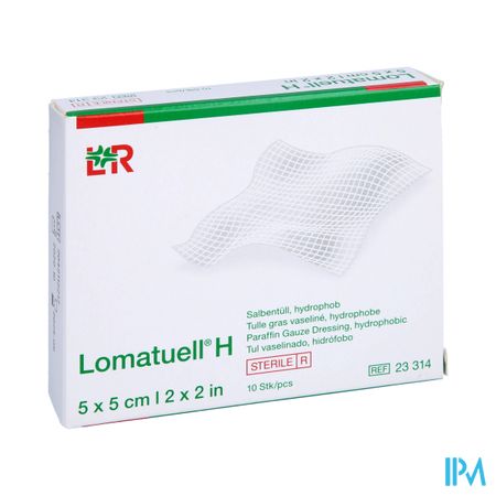 Lomatuell H Kompres Ster 5x 5cm 10 23314