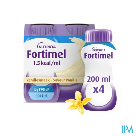 FORTIMEL ENERGY VANILLE 200 ML 4 ST NF