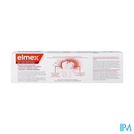 Elmex A/caries Profess. Adv. Prot. Enamel Str.75ml
