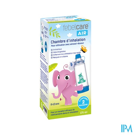 Febelcare Aero Chambre Inhalation Kids 0-12a