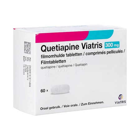 Quetiapine Viatris 300mg Filmomh Tabl 60