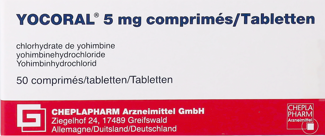 Yocoral 5mg Glenwood Tabl 50 1