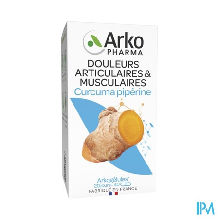 ARKOGELULES CURCUMA+PIPER GELUL40