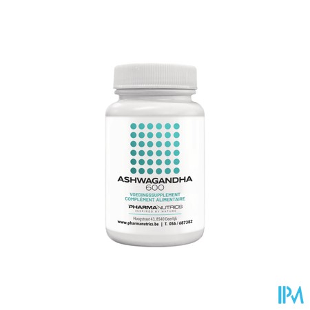 Ashwagandha 600mg V-caps 60 Pharmanutrics
