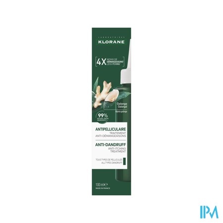 Klorane Capil. Verzorging Galanga A/jeuk 100ml