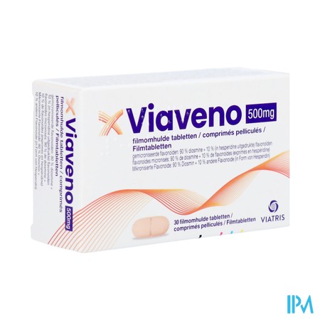 Viaveno 500mg Filmomh Tabl 30