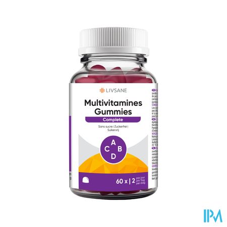 Livsane Multivitamines Gommes Complete 60