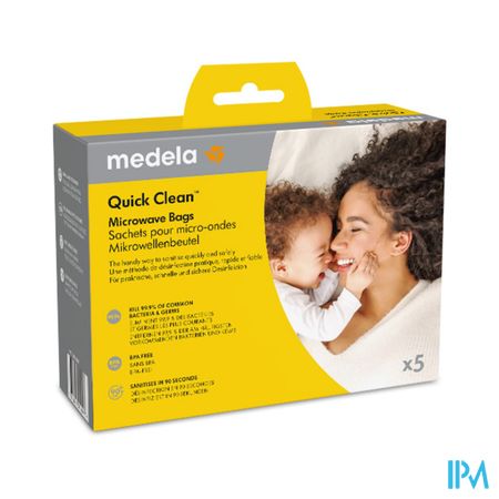 Medela Quick Clean Sach Sterilisat. Micro Ondes 5