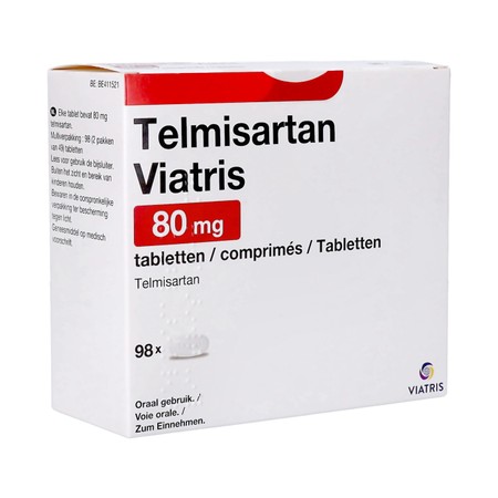 Telmisartan Viatris 80mg Tabl 98