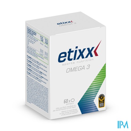 Etixx Omega 3 Softgels 60