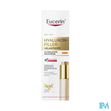 Eucerin Hyaluron-Filler + Elasticity ultralichte dagverzorging SPF50