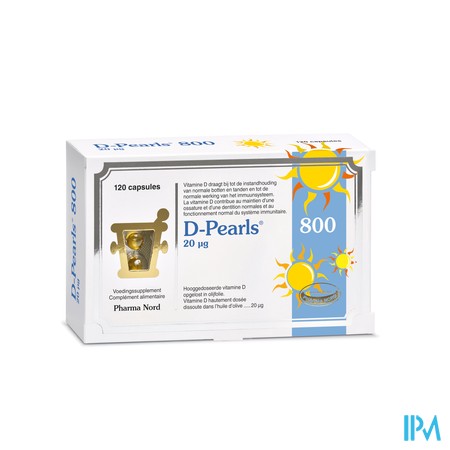D-pearls 800 Caps 120
