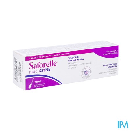 SAFORELLE MUCOGYNE GEL INTIME NON-HORMONAL 70 ML