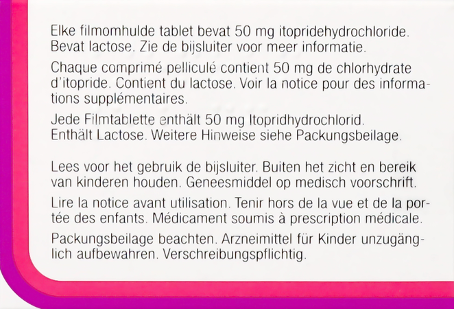 Itoprom 50mg Filmomh Tabl 100