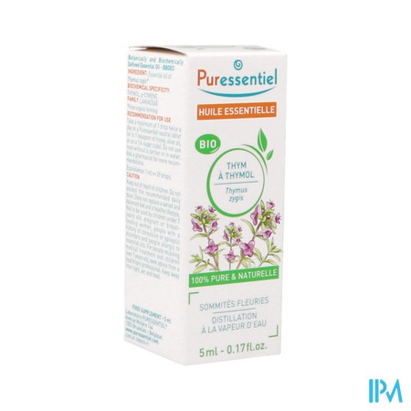 Puressentiel Eo Tijm Thymol Bio Expert5ml