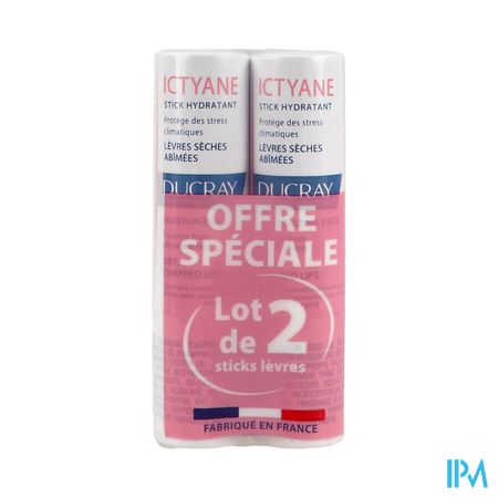 ICTYANE STICK HYDR LEVRE 3GX2